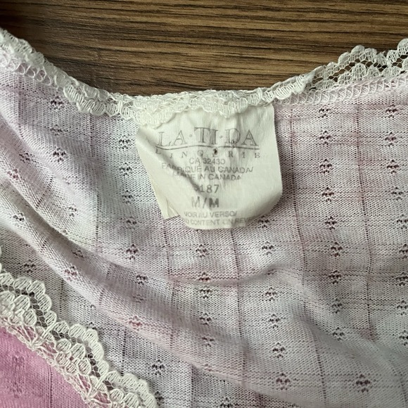 Vintage Y2K Womens Short Sleeve Nightgown Dress Floral Lace Cottagecore Coquette - Picture 6 of 6